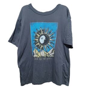 Forever 21 graphic Black tee